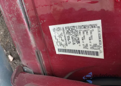 2005 Nissan Titan Le z USA, uszkodzony, nr VIN 1N6BA07A85N550994